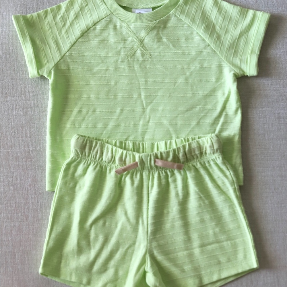 Okie Dokie Light Green Kids Matching Set